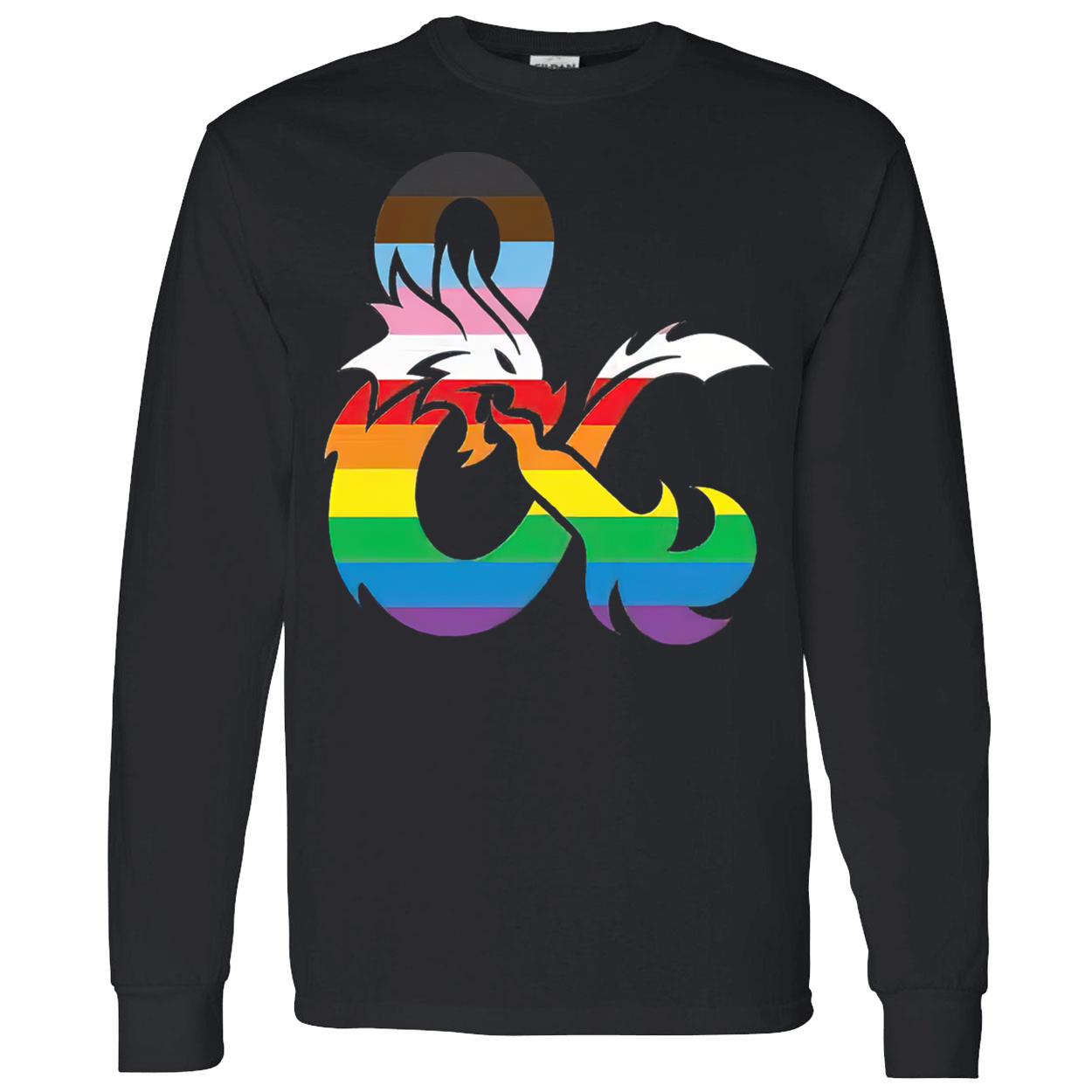 Pride 2023 Dungeons & Dragons T-Shirt Pride 2023 Dungeons & Dragons T-Shirt
