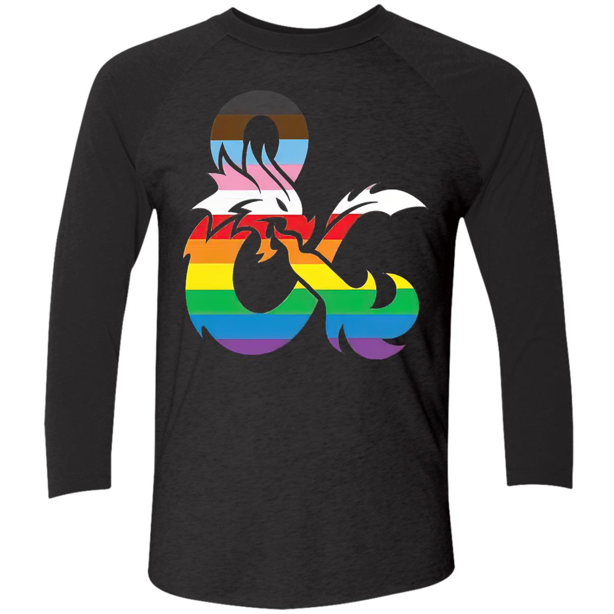 Pride 2023 Dungeons & Dragons T-Shirt Pride 2023 Dungeons & Dragons T-Shirt