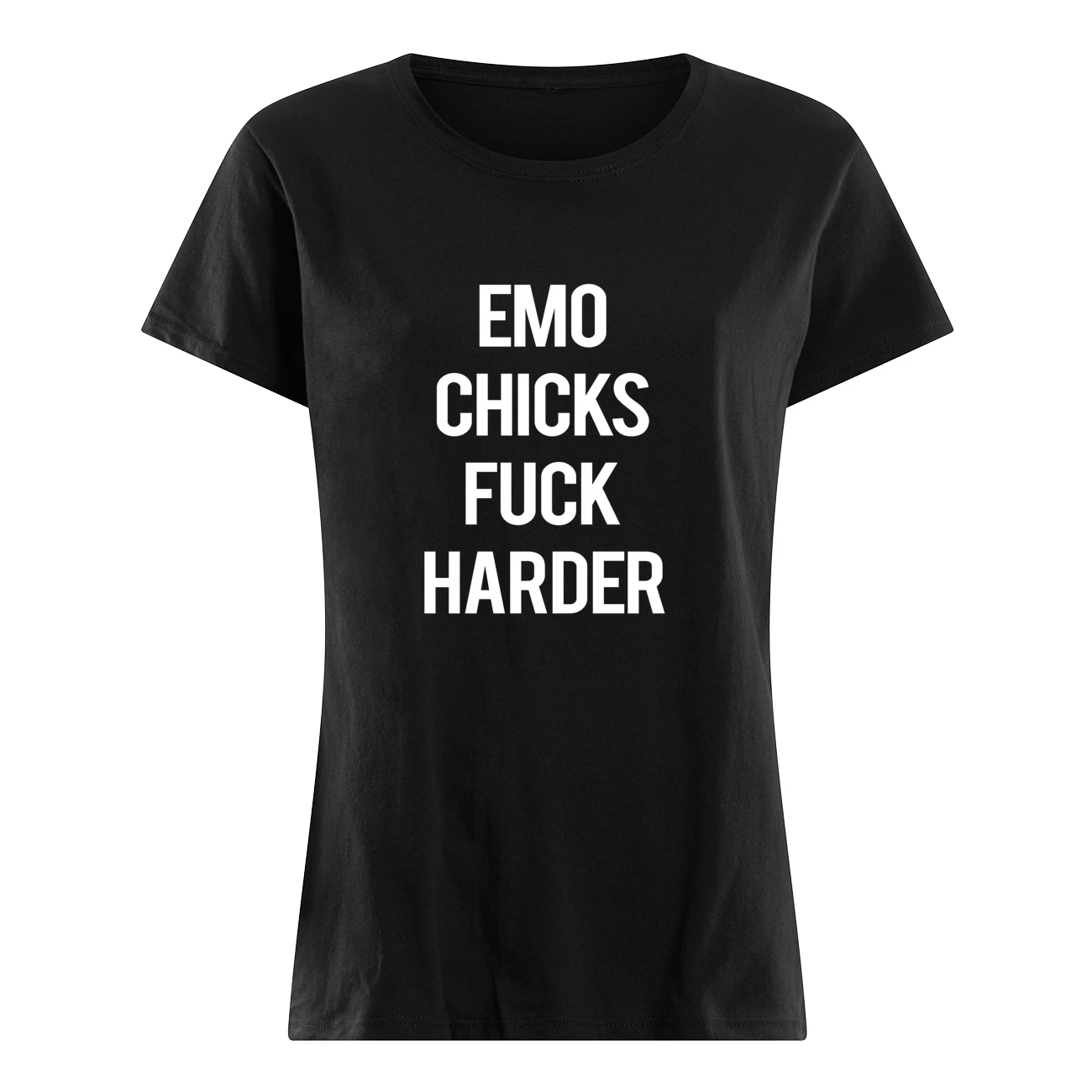 Emo Chicks F*Ck Harder Shirt Emo Chicks F*Ck Harder Shirt
