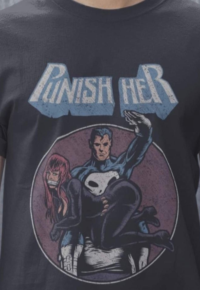 Superhero Punish Her Shirt Superhero Punish Her Shirt