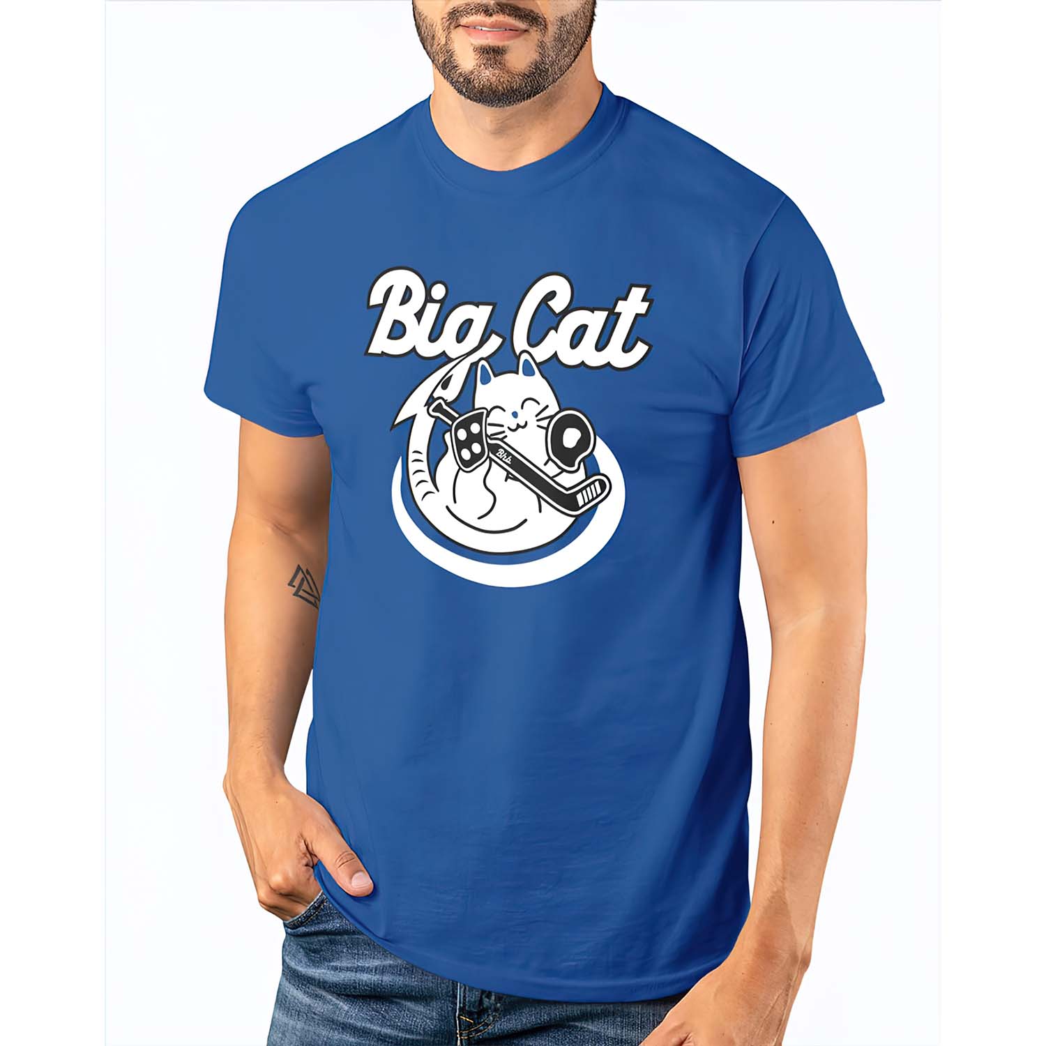 Big Cat Hockey Shirt Big Cat Hockey Shirt