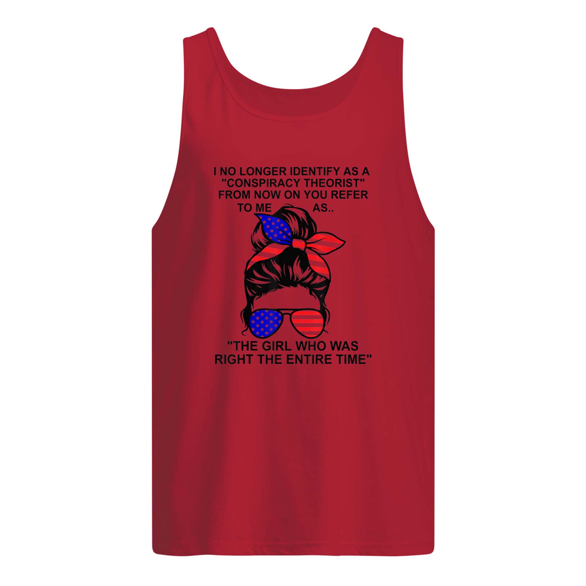 I No Longer Identify As A Conspiracy Theorist From Now I Want You To Refer Shirt I No Longer Identify As A Conspiracy Theorist From Now I Want You To Refer Shirt
