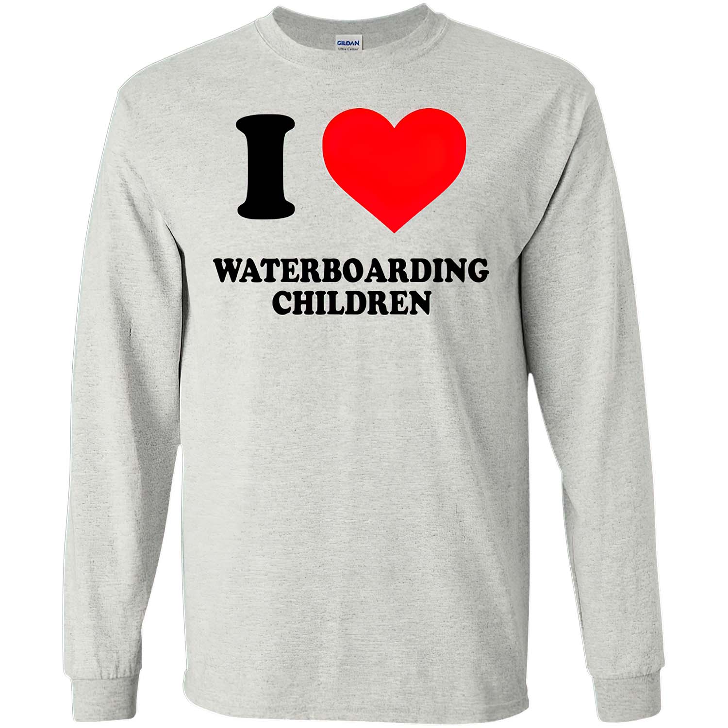 I Love Waterboarding Children Shirt I Love Waterboarding Children Shirt