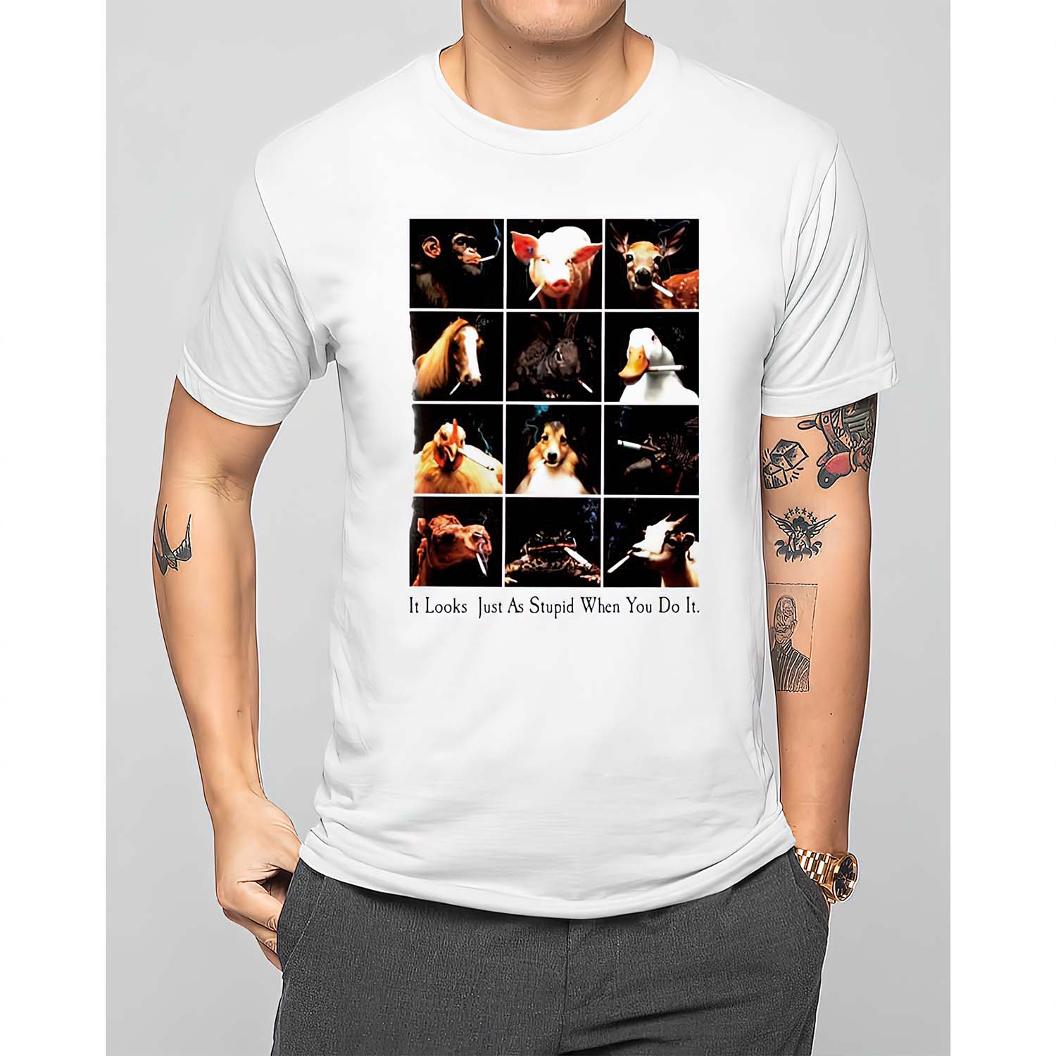 It Looks Just As Stupid When You Do It Shirt It Looks Just As Stupid When You Do It Shirt