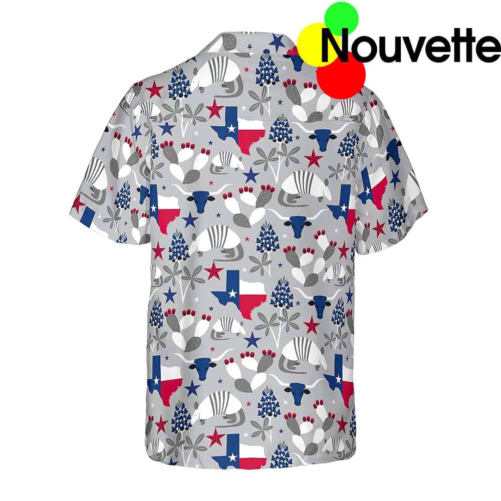 Texas Pattern Hawaiian Shirt Texas Pattern Hawaiian Shirt