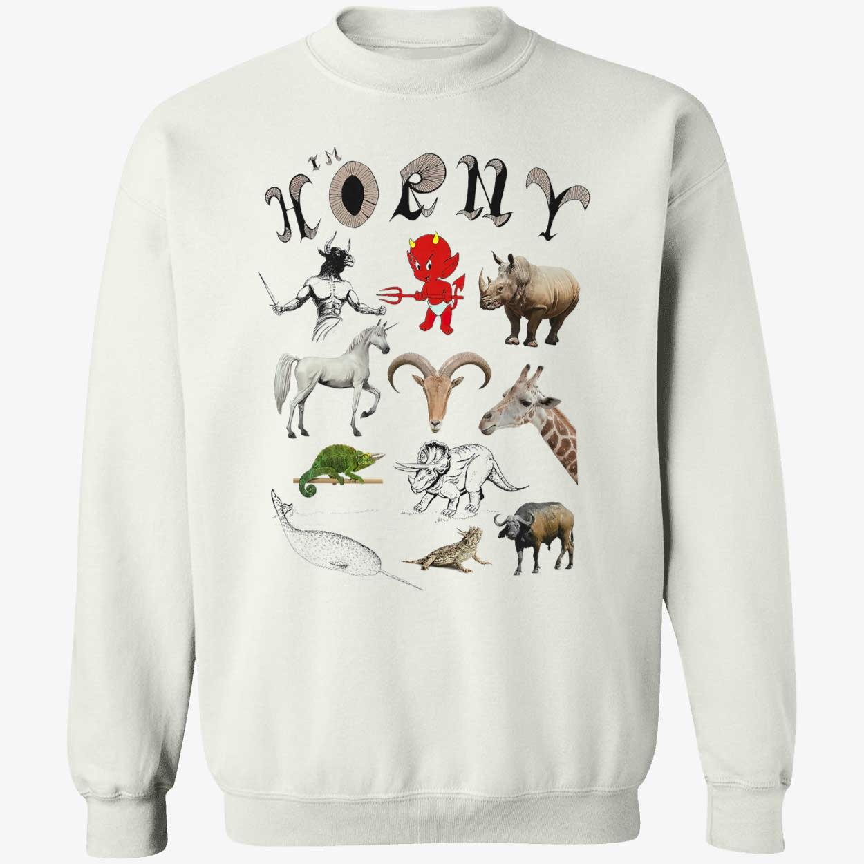 I’M Horny Devil And Animal Shirt I’M Horny Devil And Animal Shirt