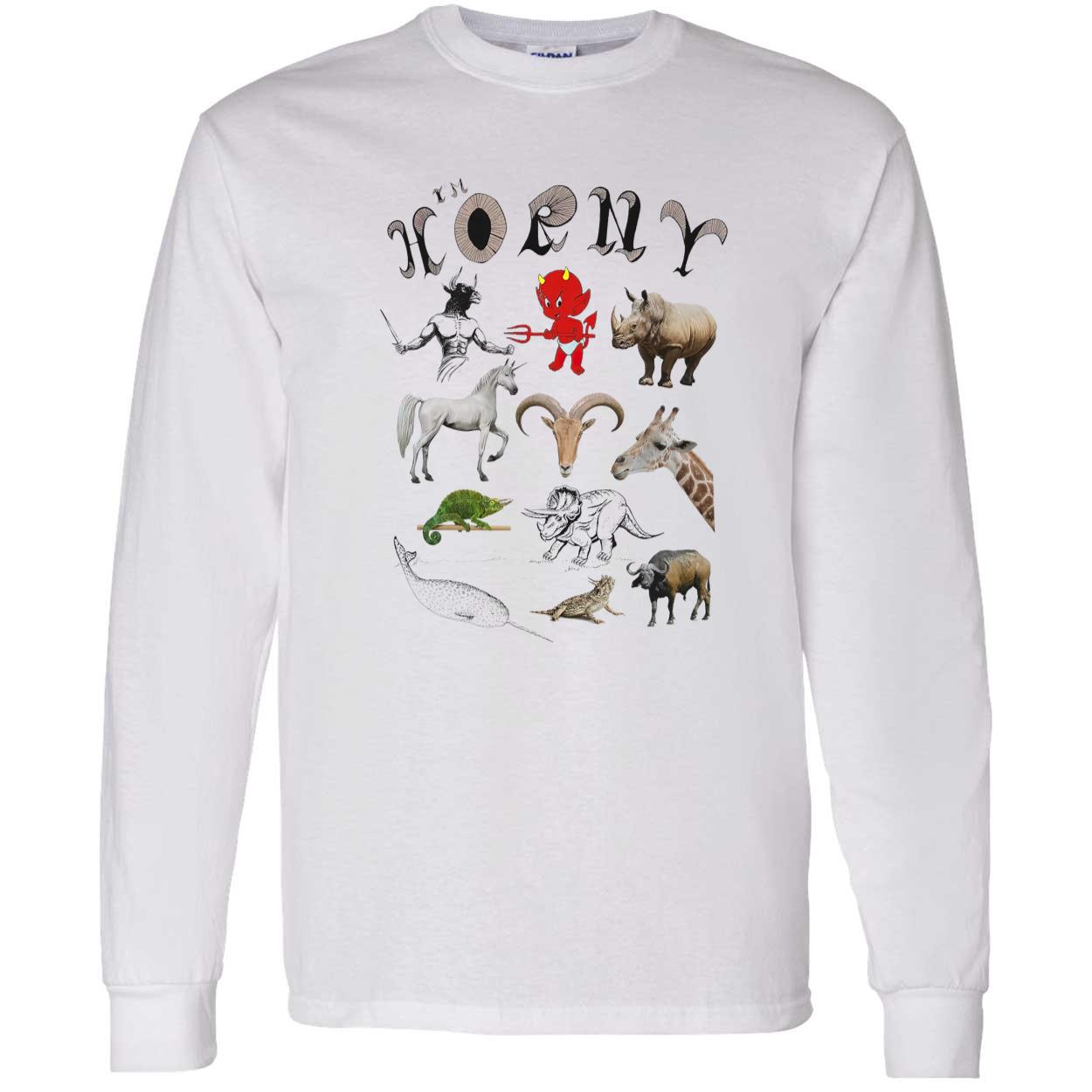 I’M Horny Devil And Animal Shirt I’M Horny Devil And Animal Shirt