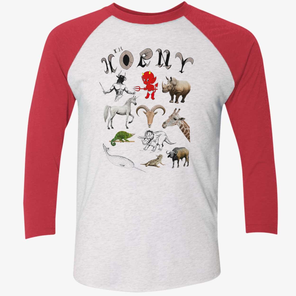 I’M Horny Devil And Animal Shirt I’M Horny Devil And Animal Shirt