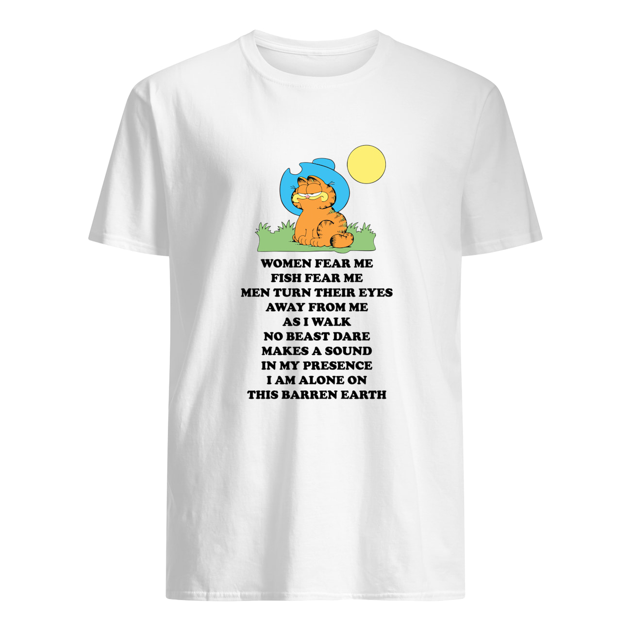 Garfield Women Fear Me Fish Fear Me Men Turn Their Eyes Shirt Garfield Women Fear Me Fish Fear Me Men Turn Their Eyes Shirt