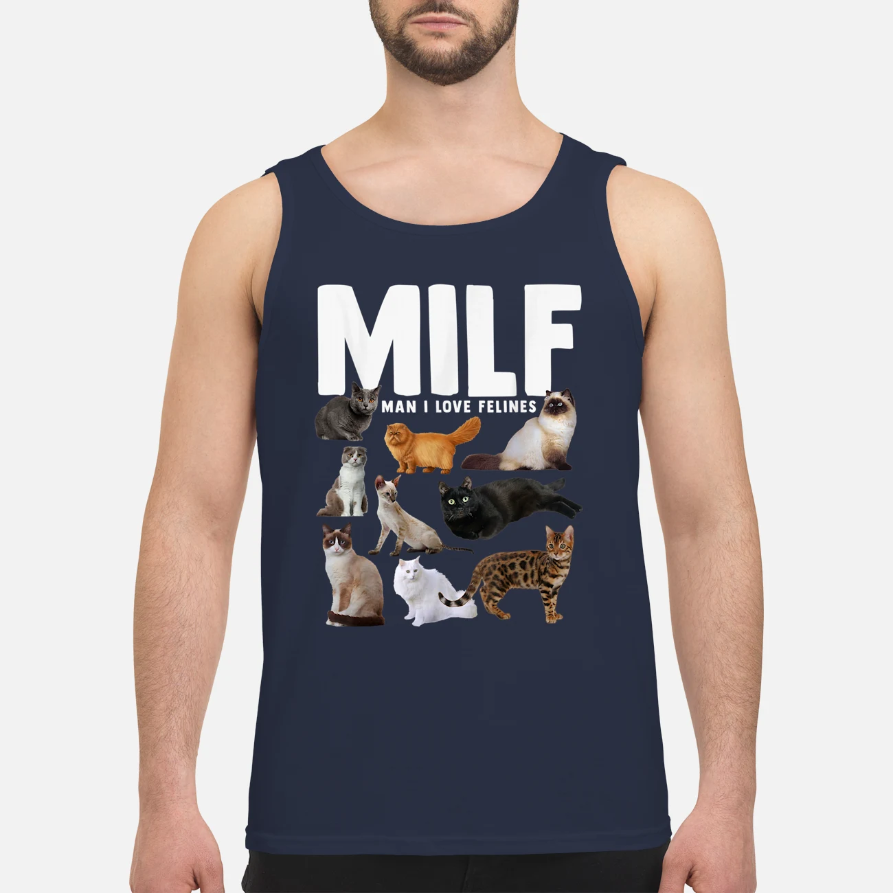 Milf Man I Love Felines Shirt Milf Man I Love Felines Shirt