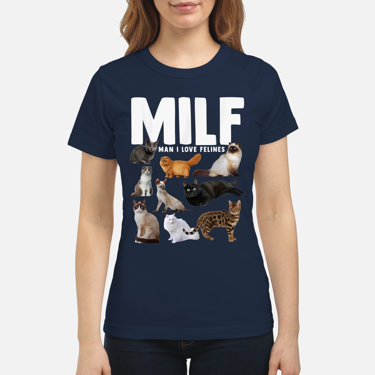 Milf Man I Love Felines Shirt Milf Man I Love Felines Shirt