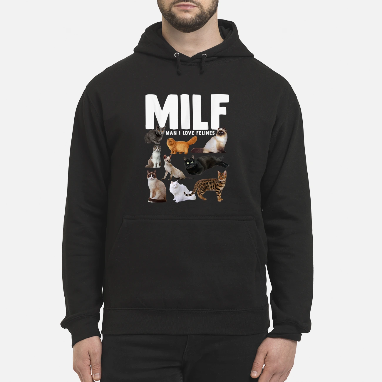 Milf Man I Love Felines Shirt Milf Man I Love Felines Shirt