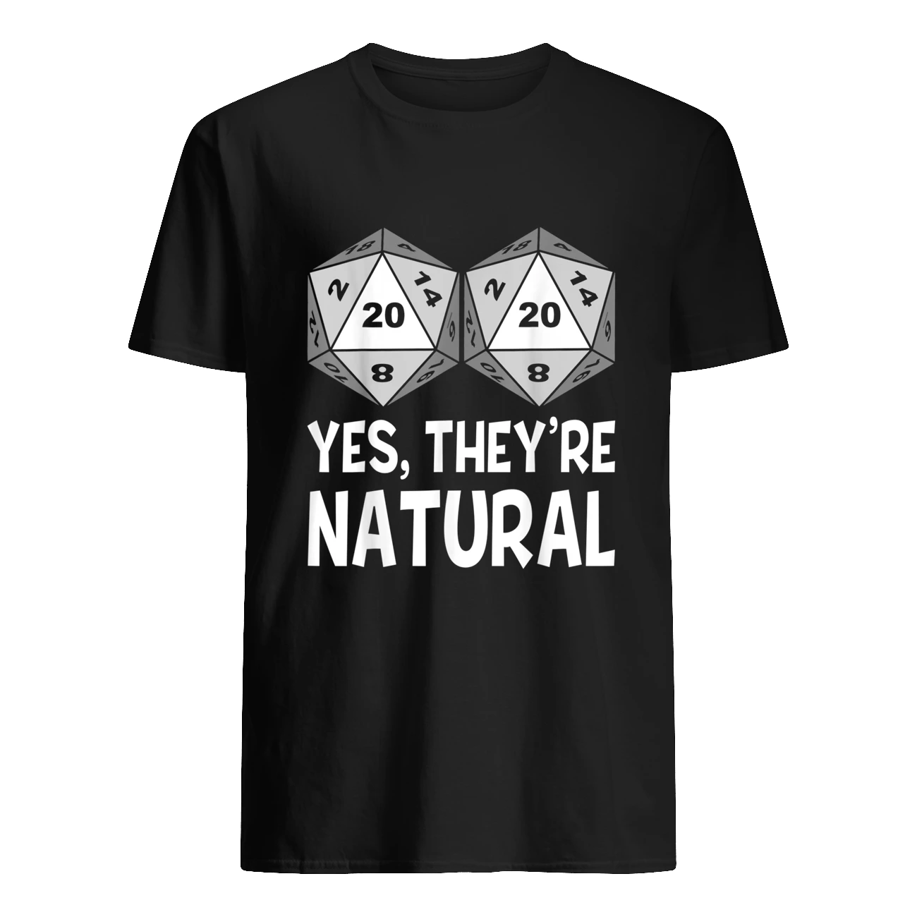 Yes They’Re Natural T-Shirt Yes They’Re Natural T-Shirt