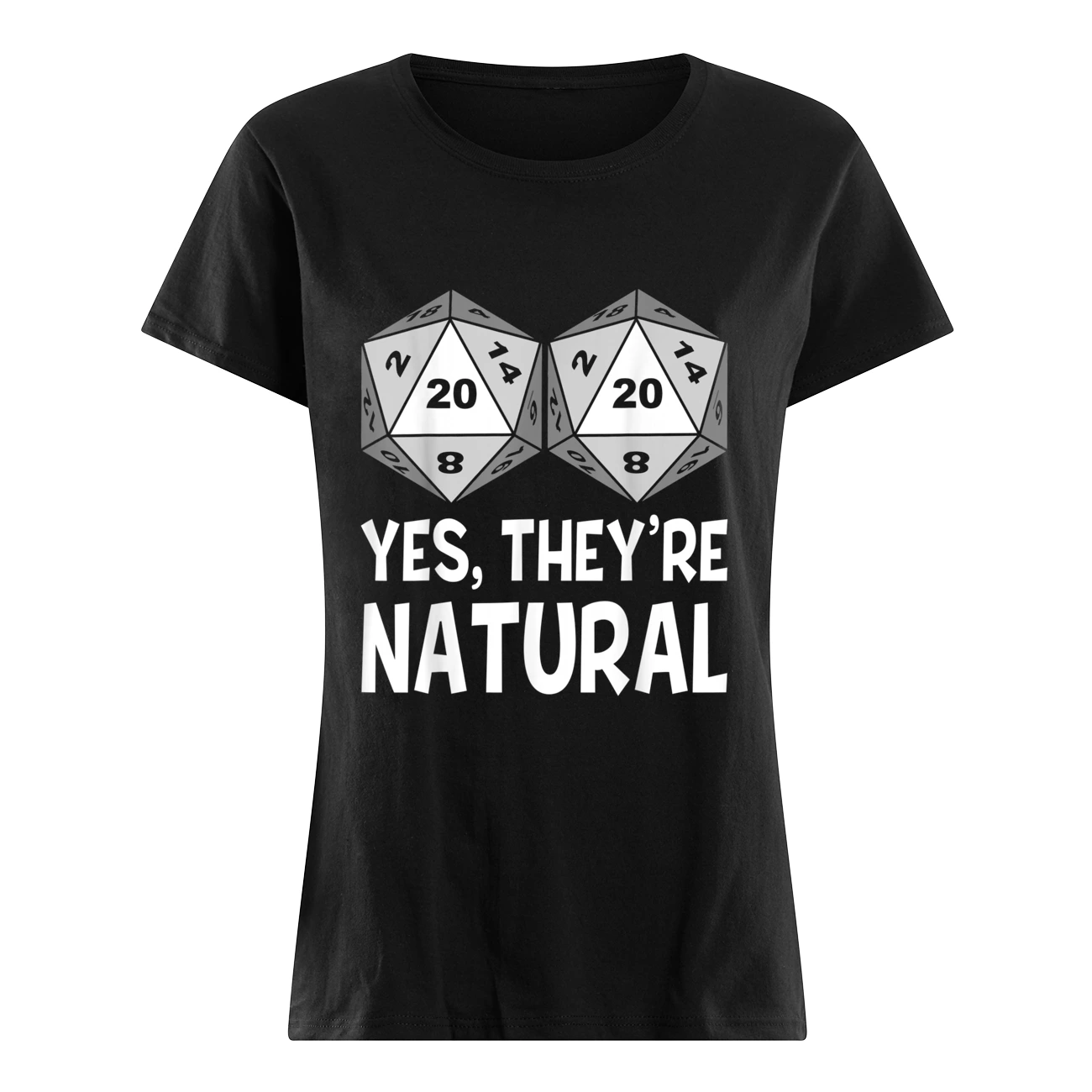 Yes They’Re Natural T-Shirt Yes They’Re Natural T-Shirt