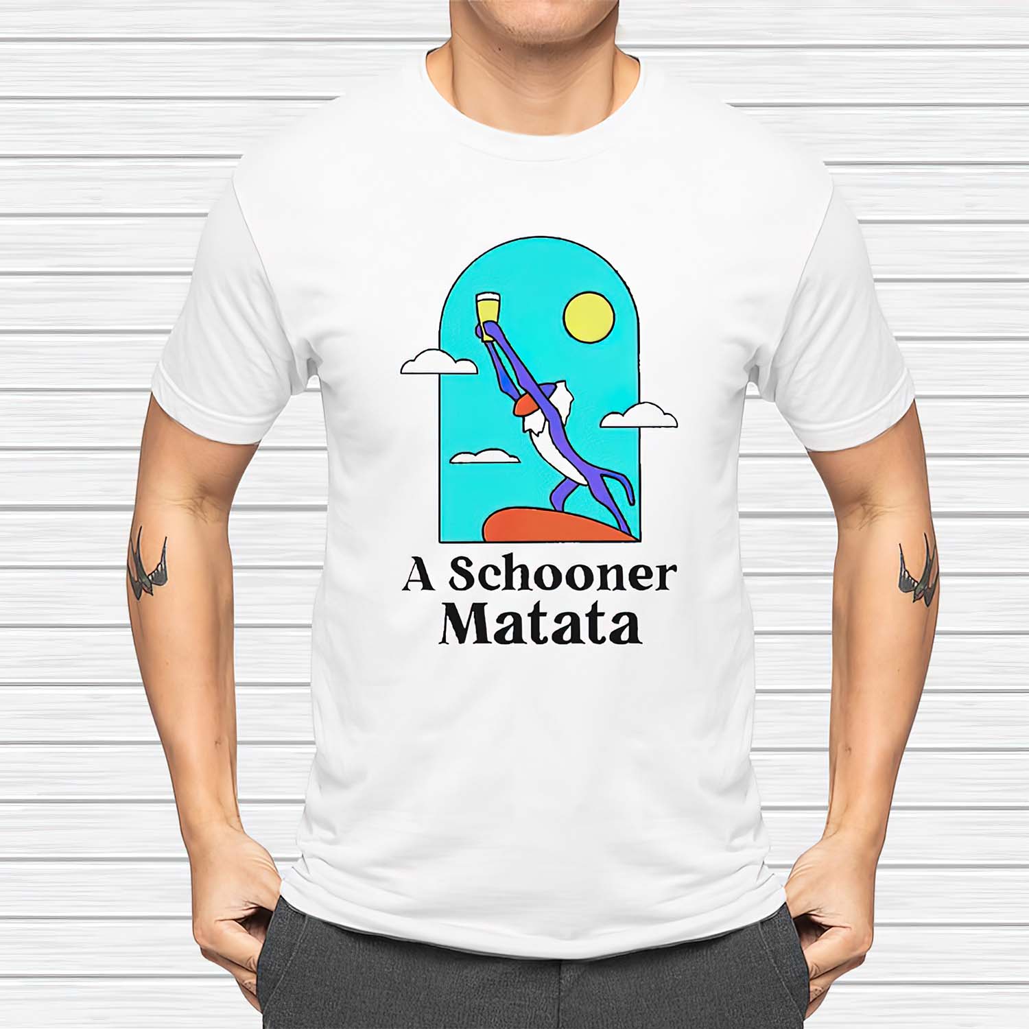 Rafiki A Schooner Matata Shirt Rafiki A Schooner Matata Shirt