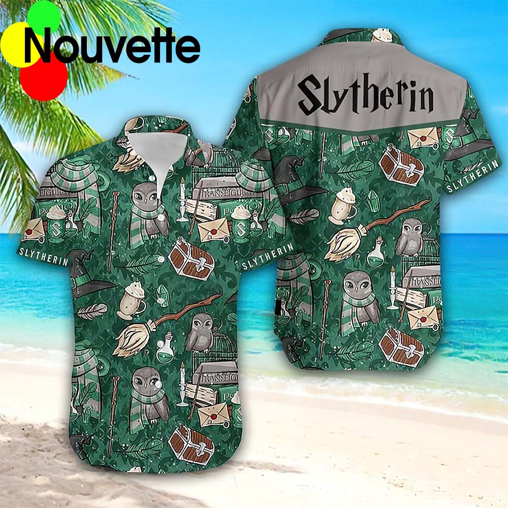 Slytherin Hawaiian Shirt Slytherin Hawaiian Shirt