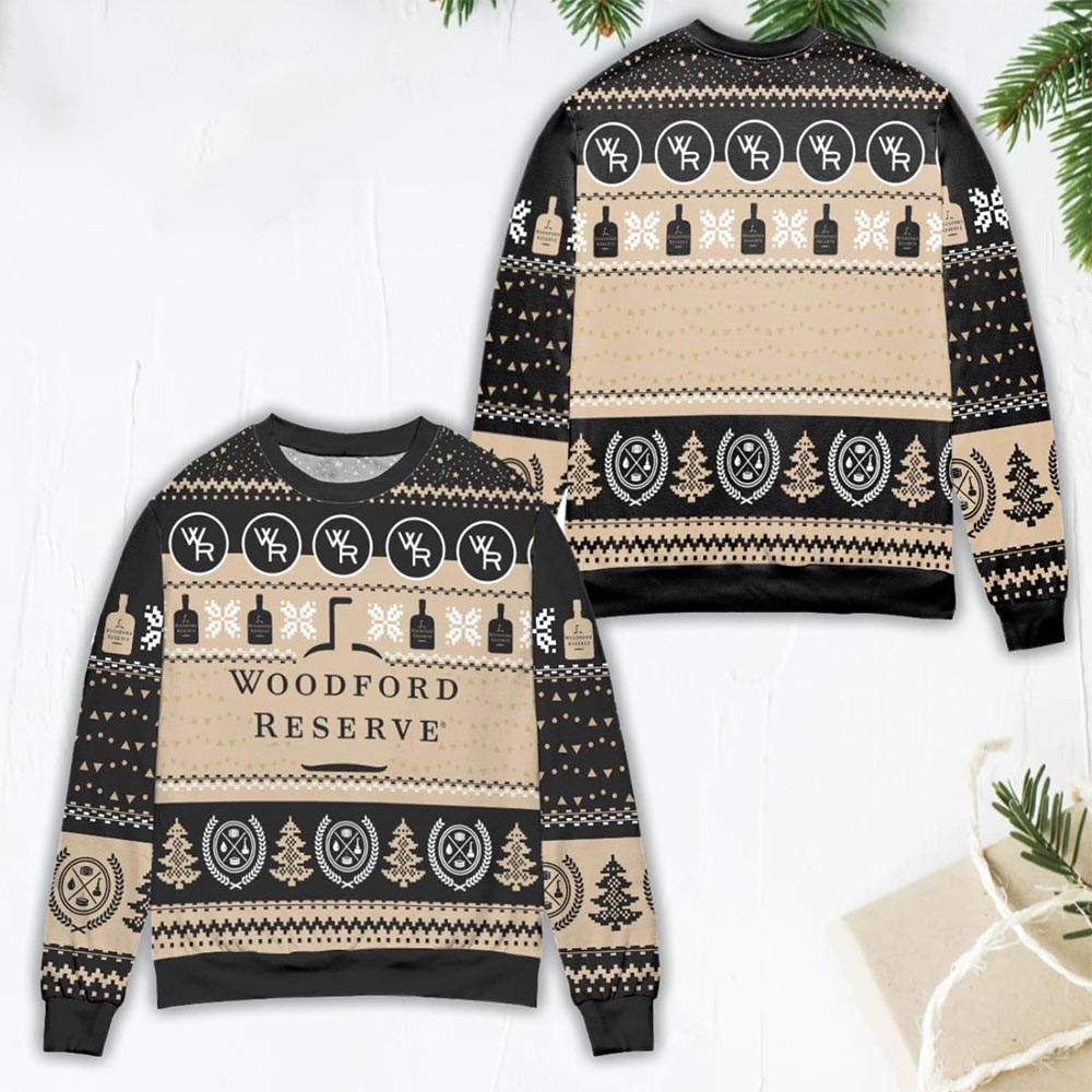Woodford Reserve Ugly Christmas Sweater Woodford Reserve Ugly Christmas Sweater