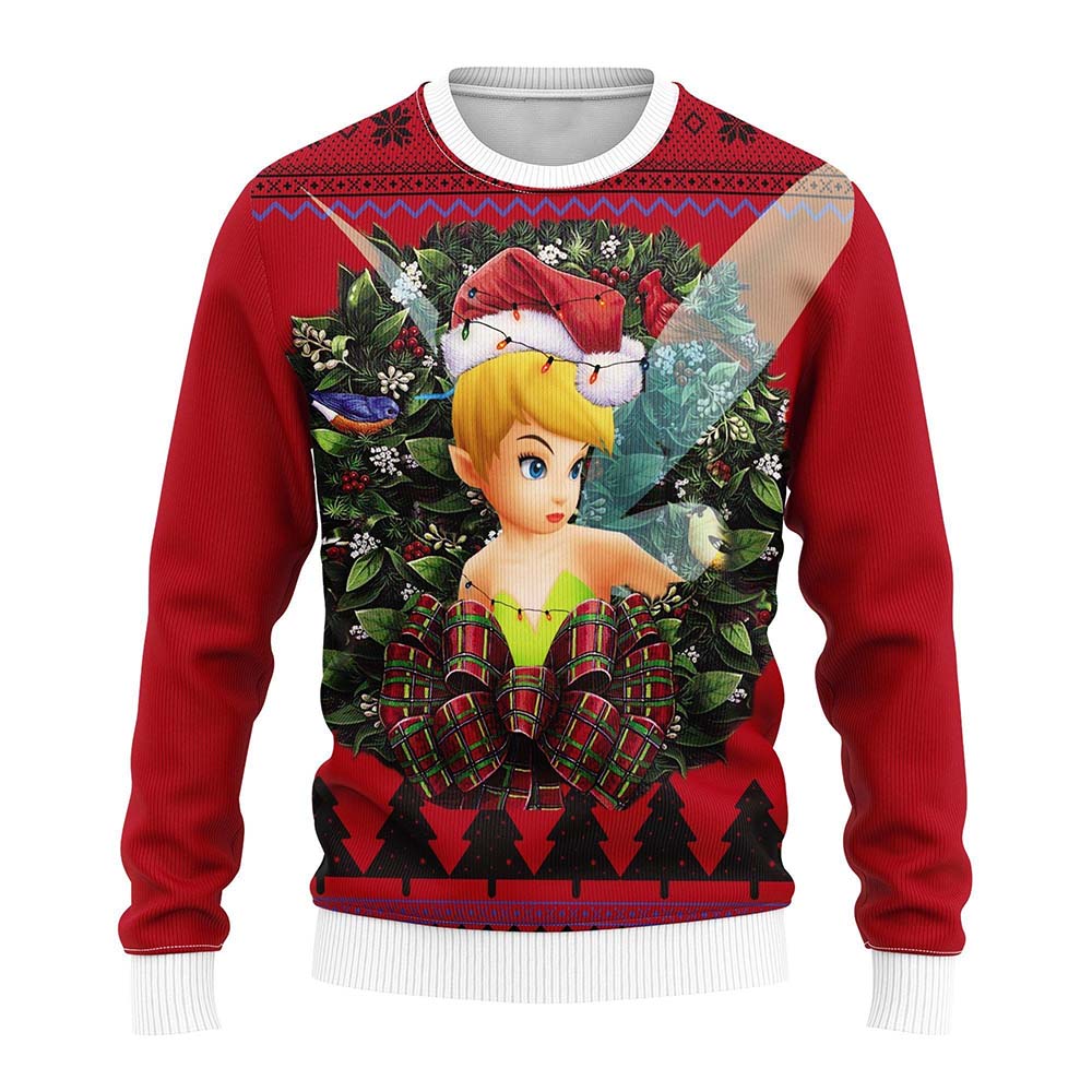 Tinker Bell Ugly Christmas Sweater Tinker Bell Ugly Christmas Sweater