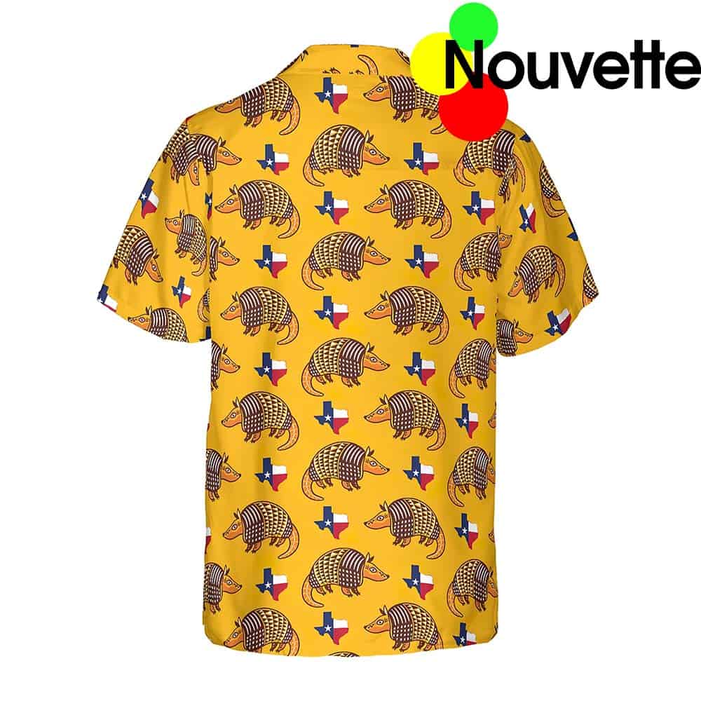 Texas Proud Armadillo Hawaiian Shirt Texas Proud Armadillo Hawaiian Shirt