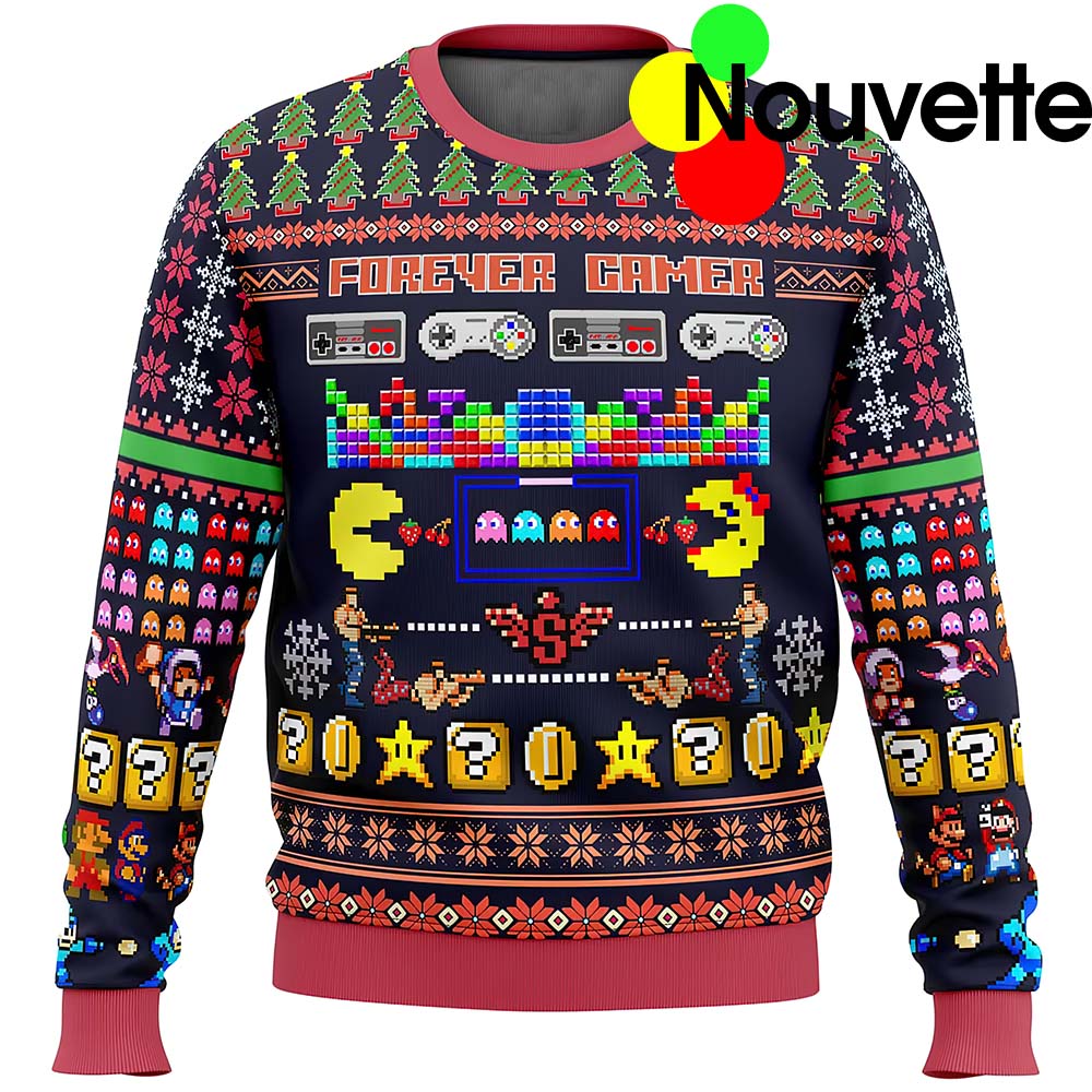 Forever Game Ugly Christmas Sweater Forever Game Ugly Christmas Sweater