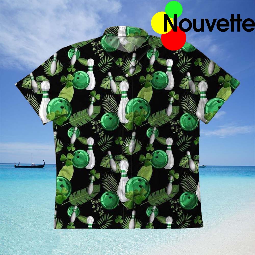 Bowling Irish Happy St Patricks Day Hawaiian Shirt Bowling Irish Happy St Patricks Day Hawaiian Shirt