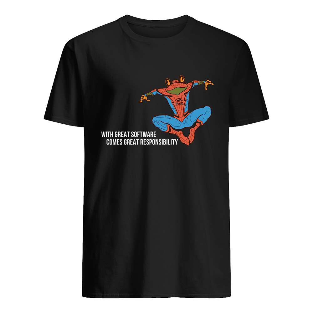 With Great Software Comes Great Responsibility Shirt With Great Software Comes Great Responsibility Shirt