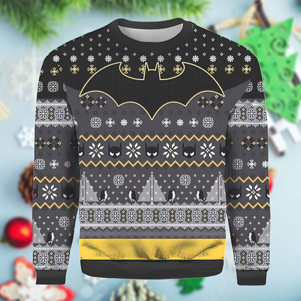 Batman Ugly Christmas Sweater Batman Ugly Christmas Sweater