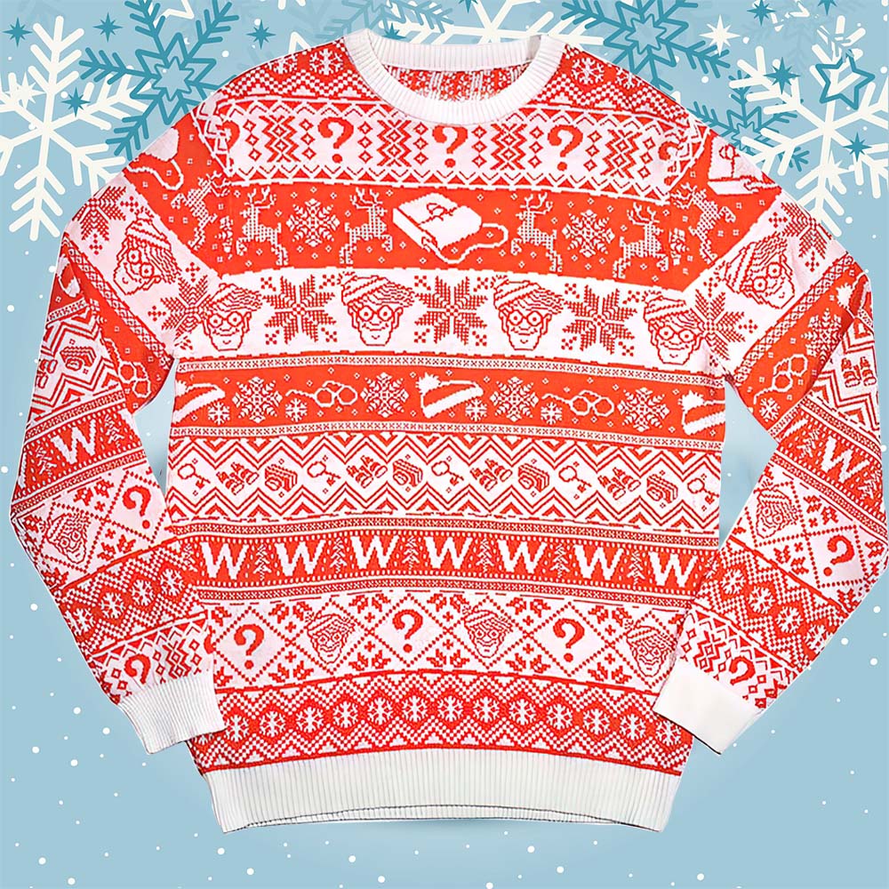 Where’S Wally Where’S Waldo Christmas Sweater Where’S Wally Where’S Waldo Christmas Sweater