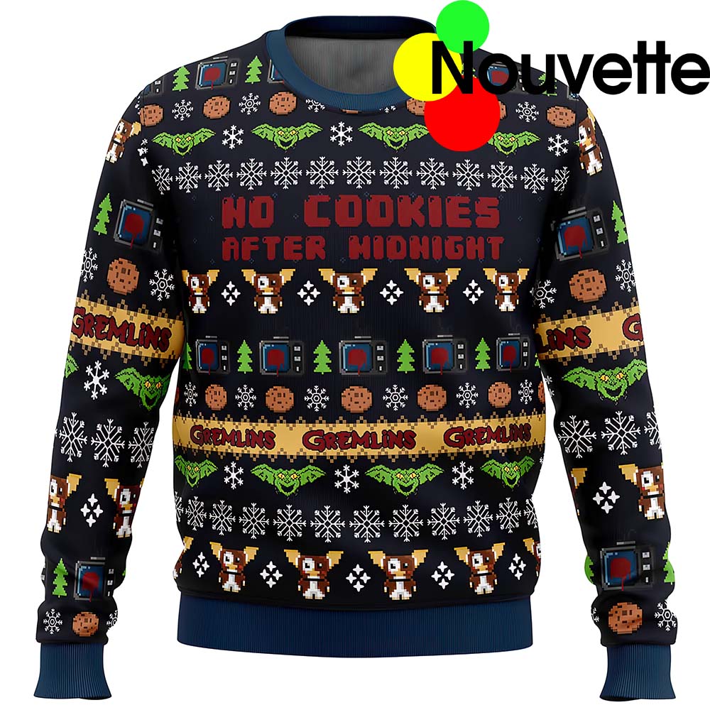 No Cookies After Midnight Christmas Sweater No Cookies After Midnight Christmas Sweater