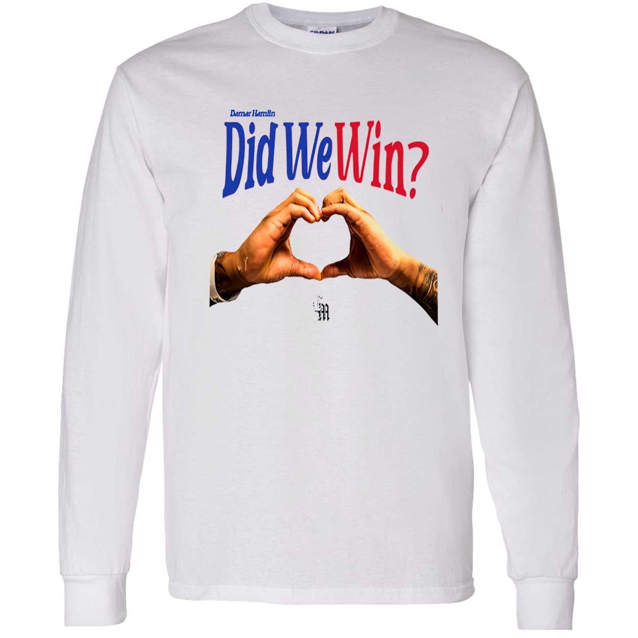 Damar Hamlin Did We Win Shirt Damar Hamlin Did We Win Shirt