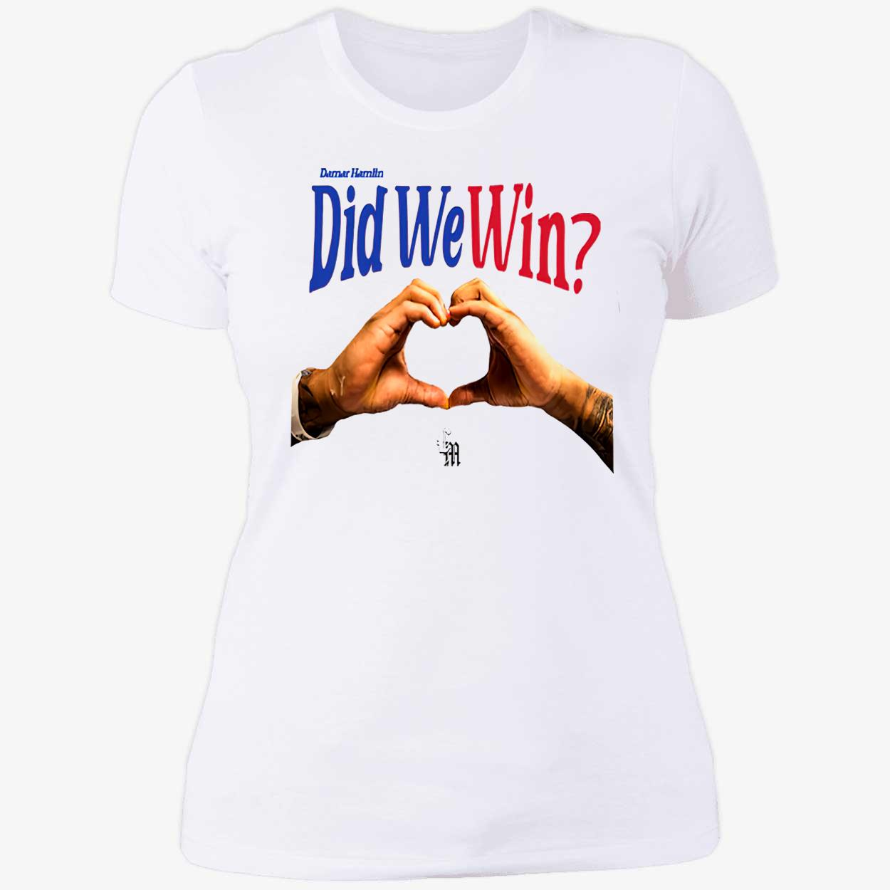 Damar Hamlin Did We Win Shirt Damar Hamlin Did We Win Shirt