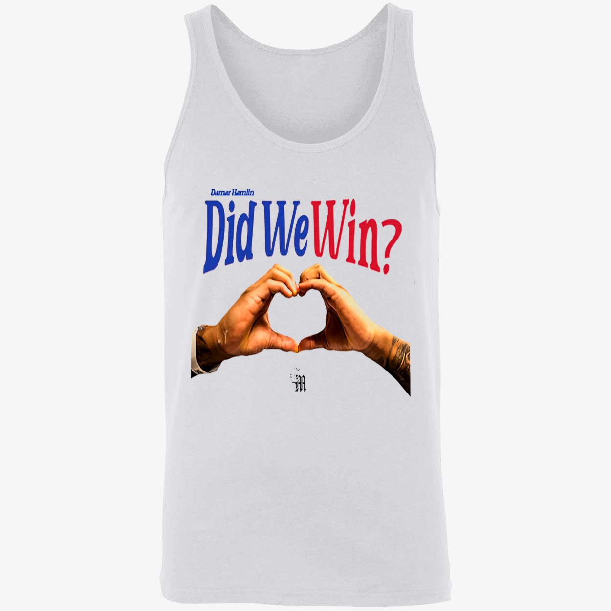 Damar Hamlin Did We Win Shirt Damar Hamlin Did We Win Shirt