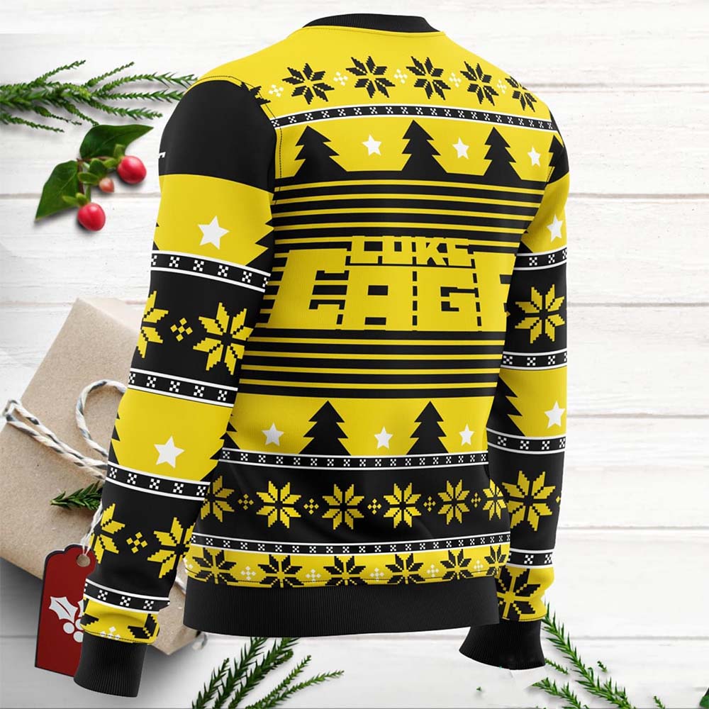 Sweet Christmas Luke Cage Christmas Sweater Sweet Christmas Luke Cage Christmas Sweater