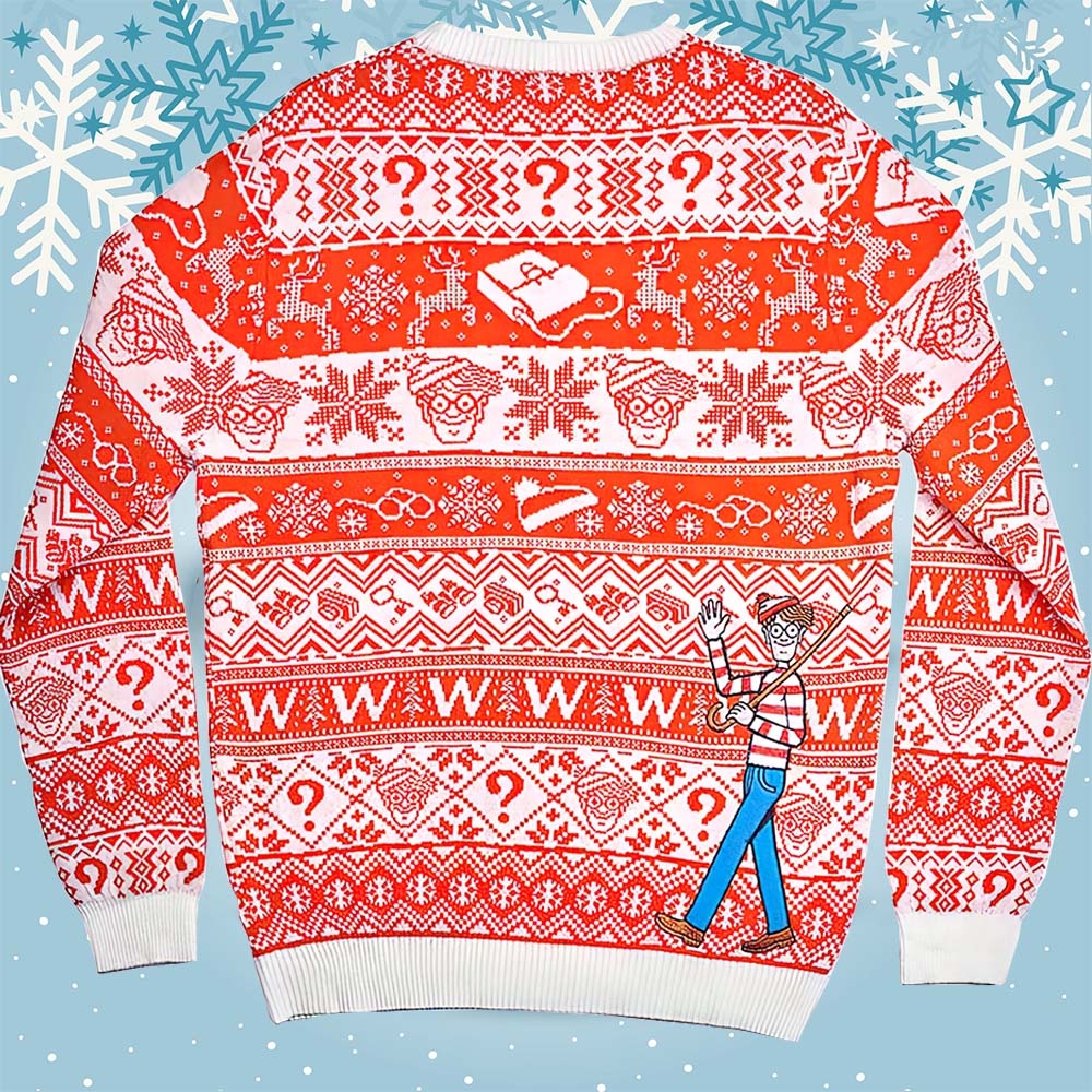 Where’S Wally Where’S Waldo Christmas Sweater Where’S Wally Where’S Waldo Christmas Sweater
