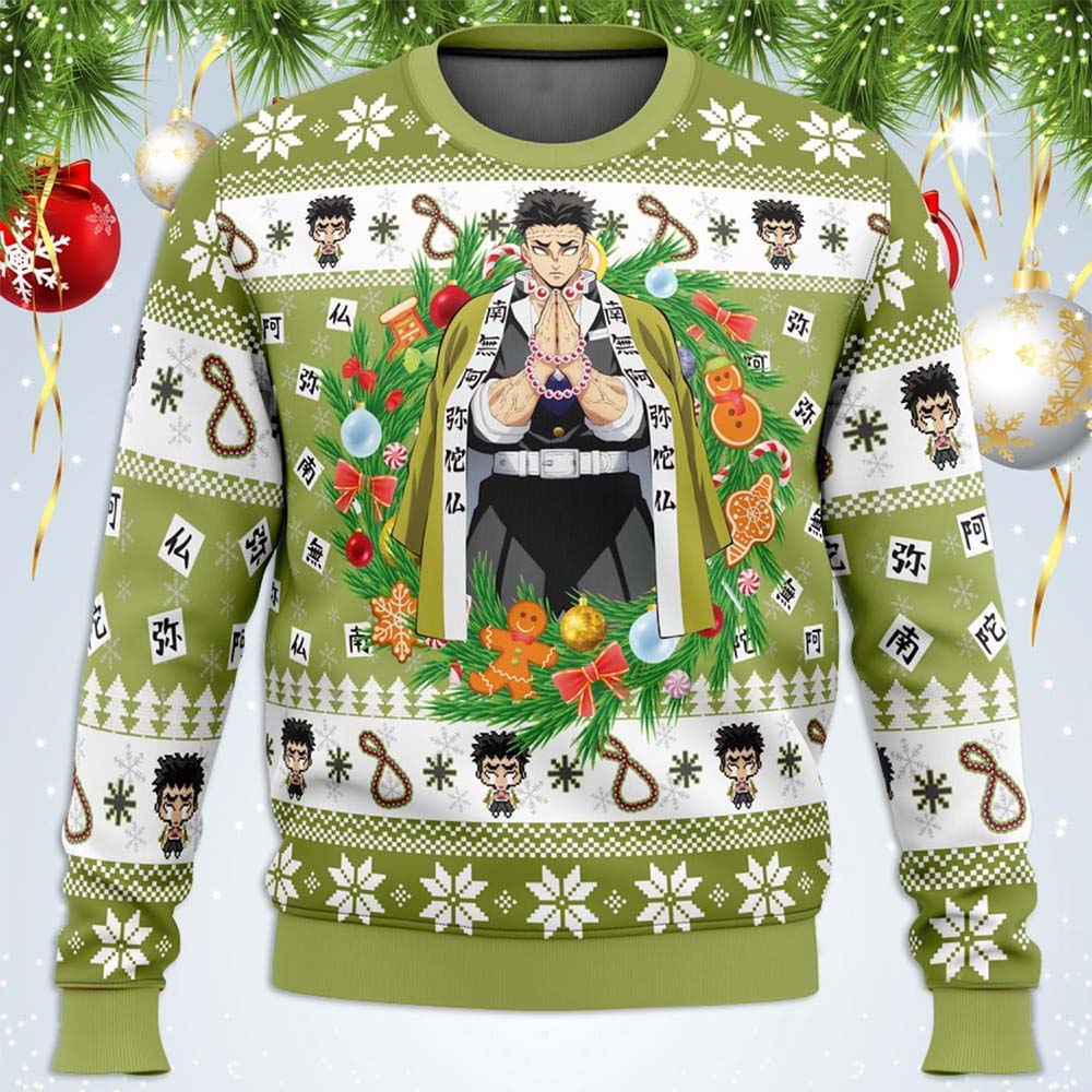Gyomei Himejema Ugly Christmas Sweater Gyomei Himejema Ugly Christmas Sweater