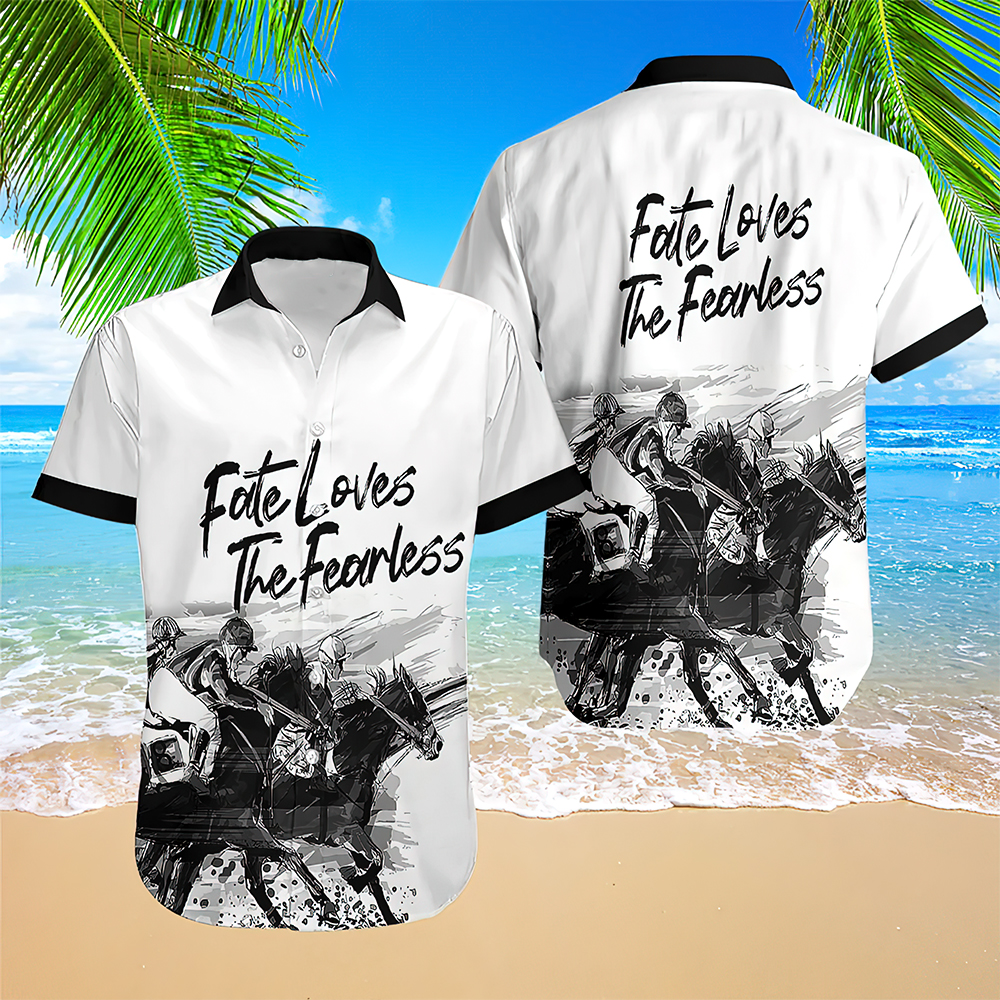 Fate Loves The Fearless Hawaiian Shirt Fate Loves The Fearless Hawaiian Shirt