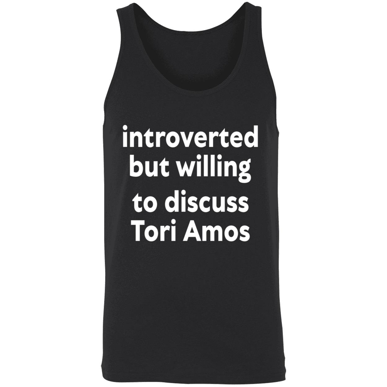 Introverted But Willing To Discuss Tori Amos Shirt Introverted But Willing To Discuss Tori Amos Shirt
