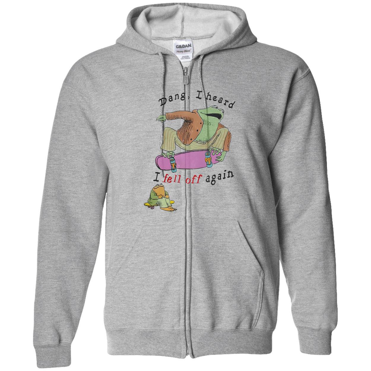 Frog Dang I Heard I Fell Off Again Shirt Frog Dang I Heard I Fell Off Again Shirt