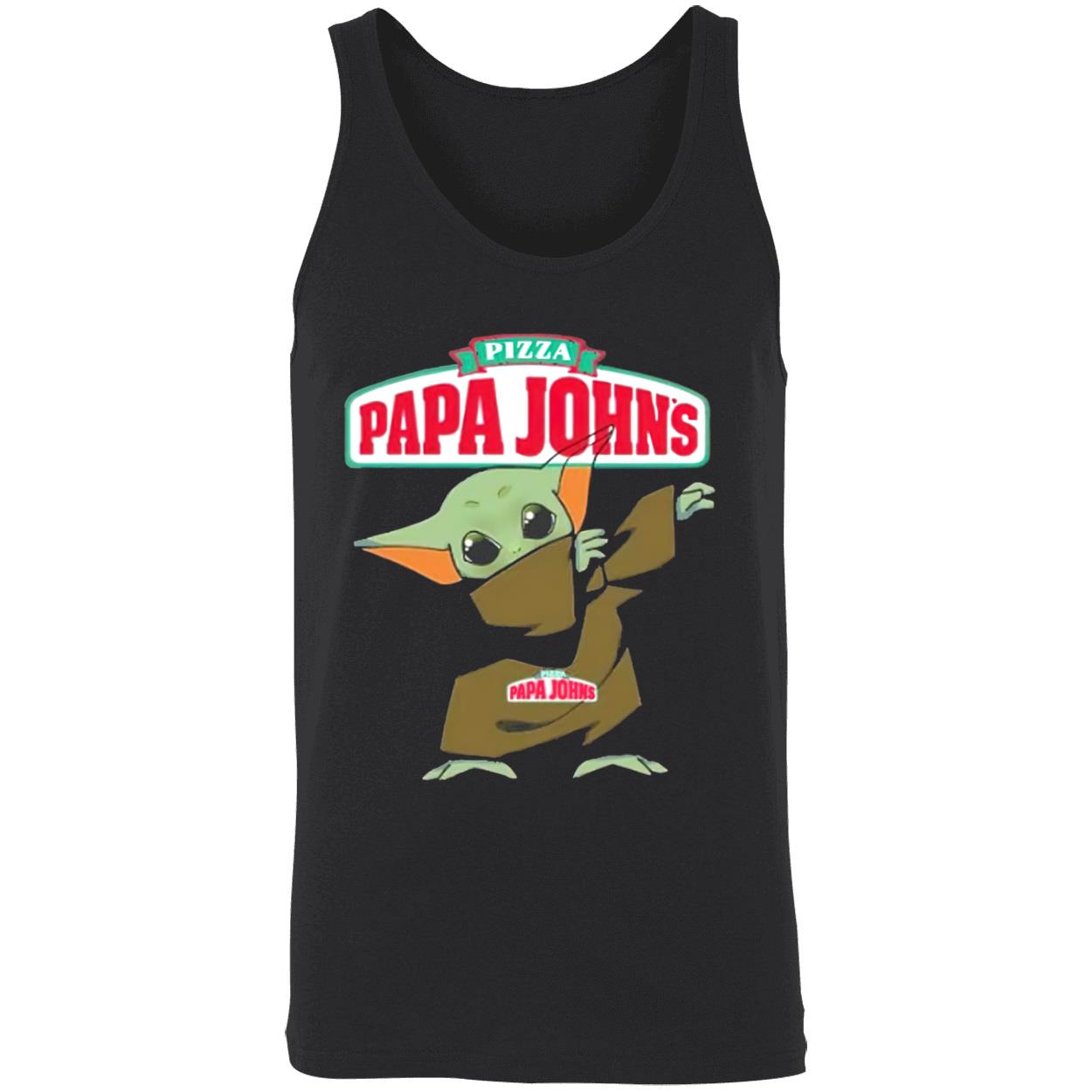 Baby Yoda Dabbing Pizza Papa Johns Shirt Baby Yoda Dabbing Pizza Papa Johns Shirt