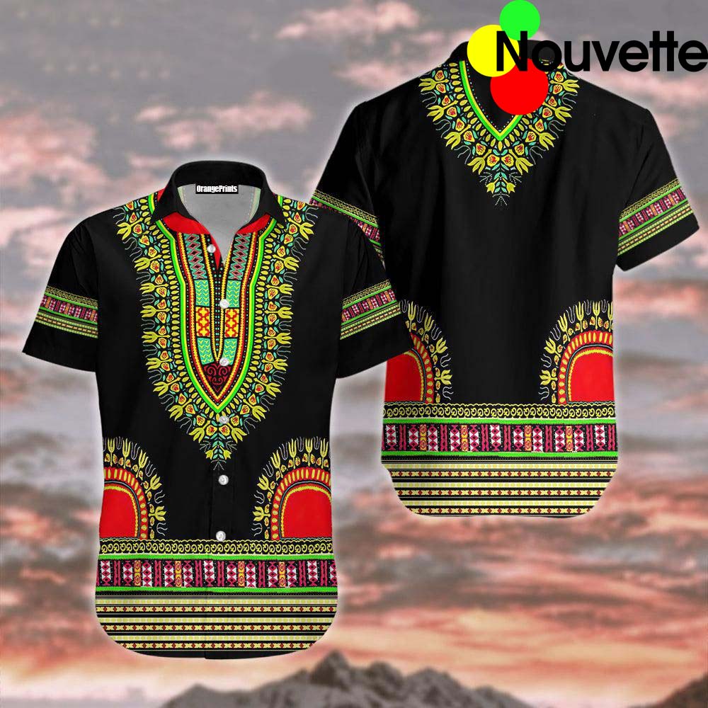 African Dashiki Hawaiian Shirt African Dashiki Hawaiian Shirt