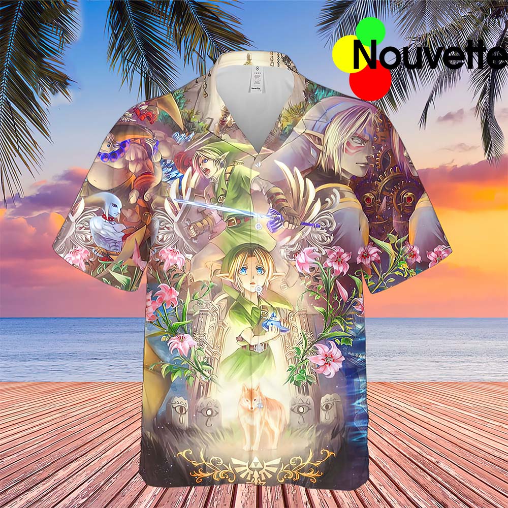 Legend Of Zelda Hawaiian Shirt