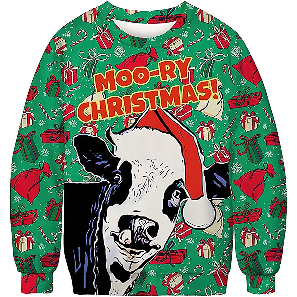 Cow Moory Christmas Sweater Cow Moory Christmas Sweater
