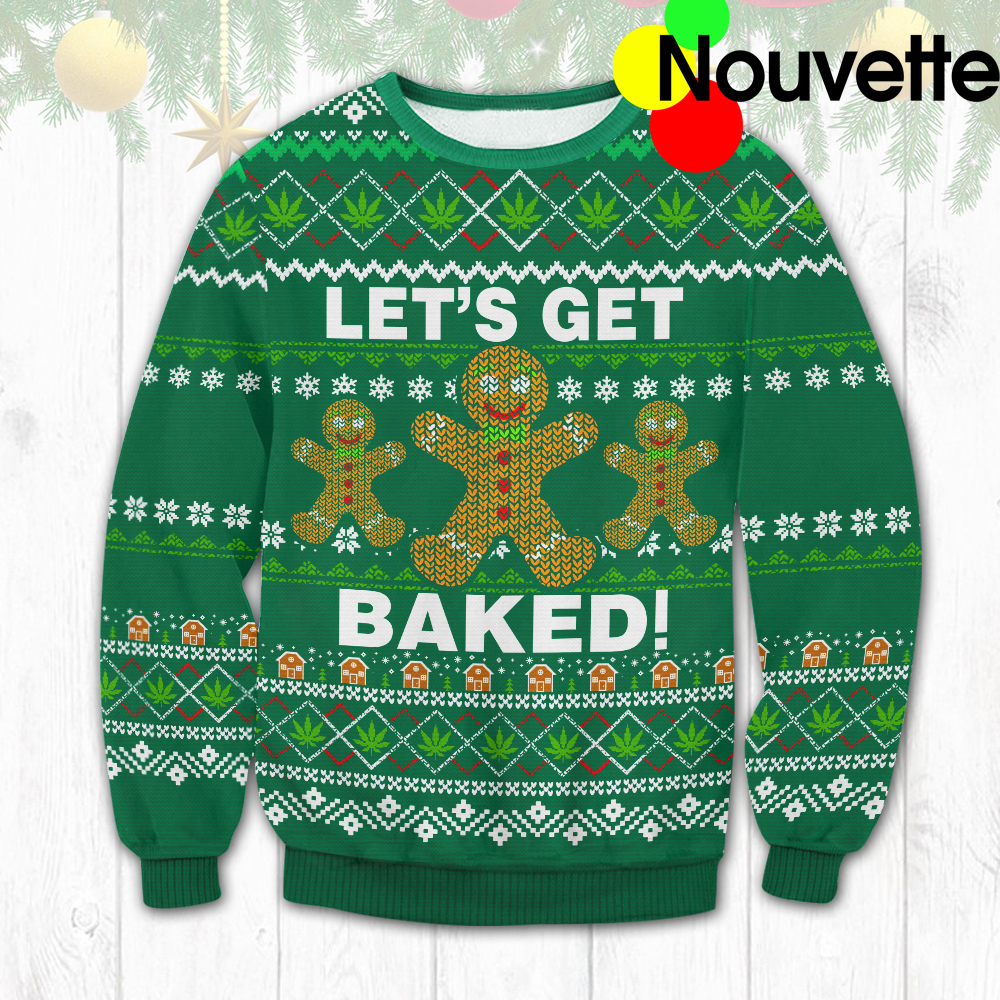 Let’S Get Baked Christmas Sweater