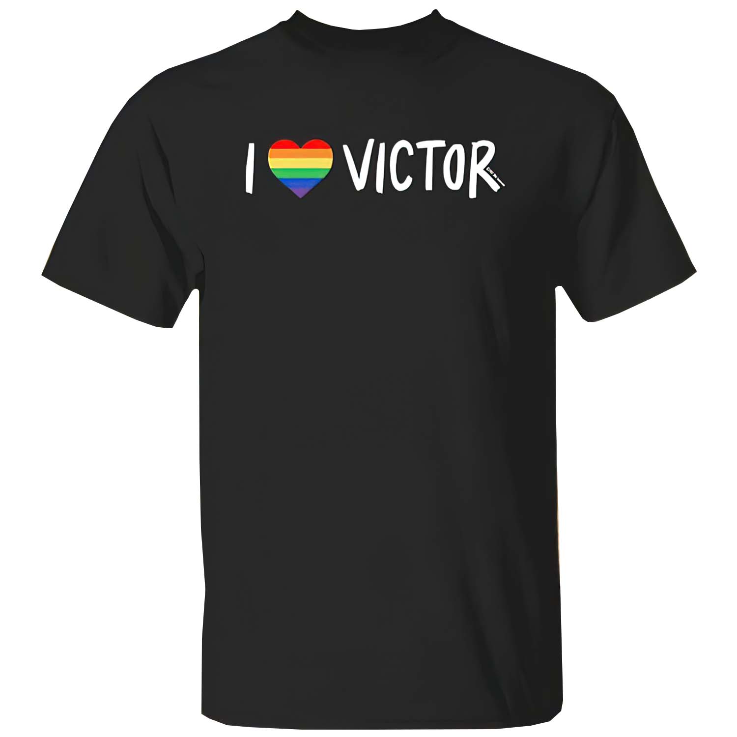I Love Victor Lgbt Shirt I Love Victor Lgbt Shirt