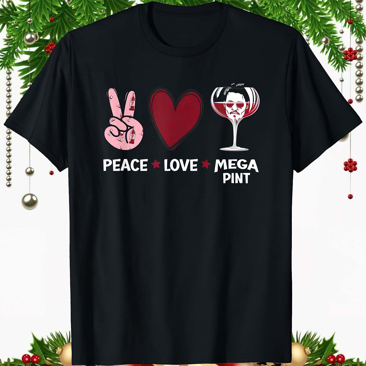 Peace Love Mega Pint Shirt Peace Love Mega Pint Shirt
