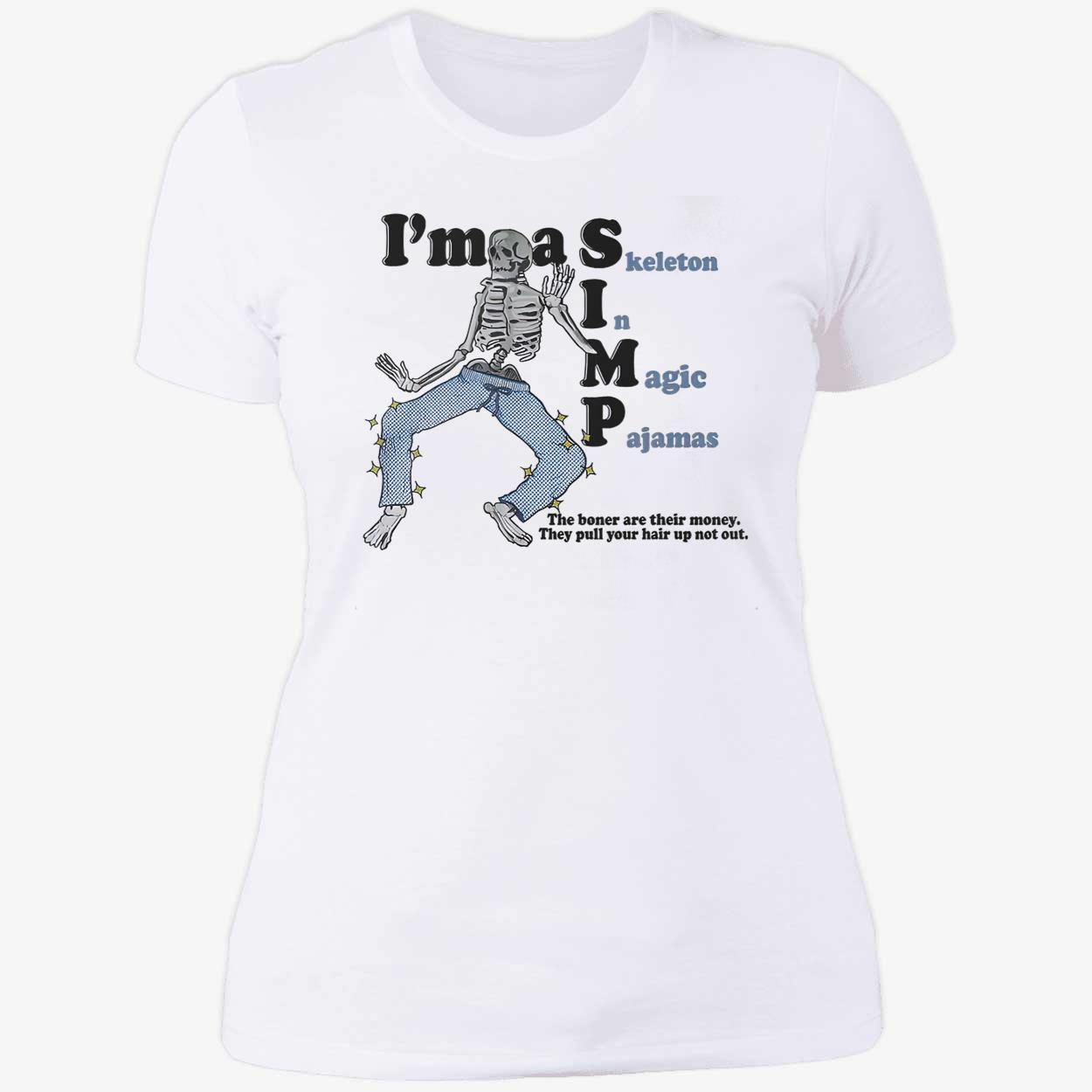 I’M A Simp Skeleton In Magic Pajamas Shirt I’M A Simp Skeleton In Magic Pajamas Shirt