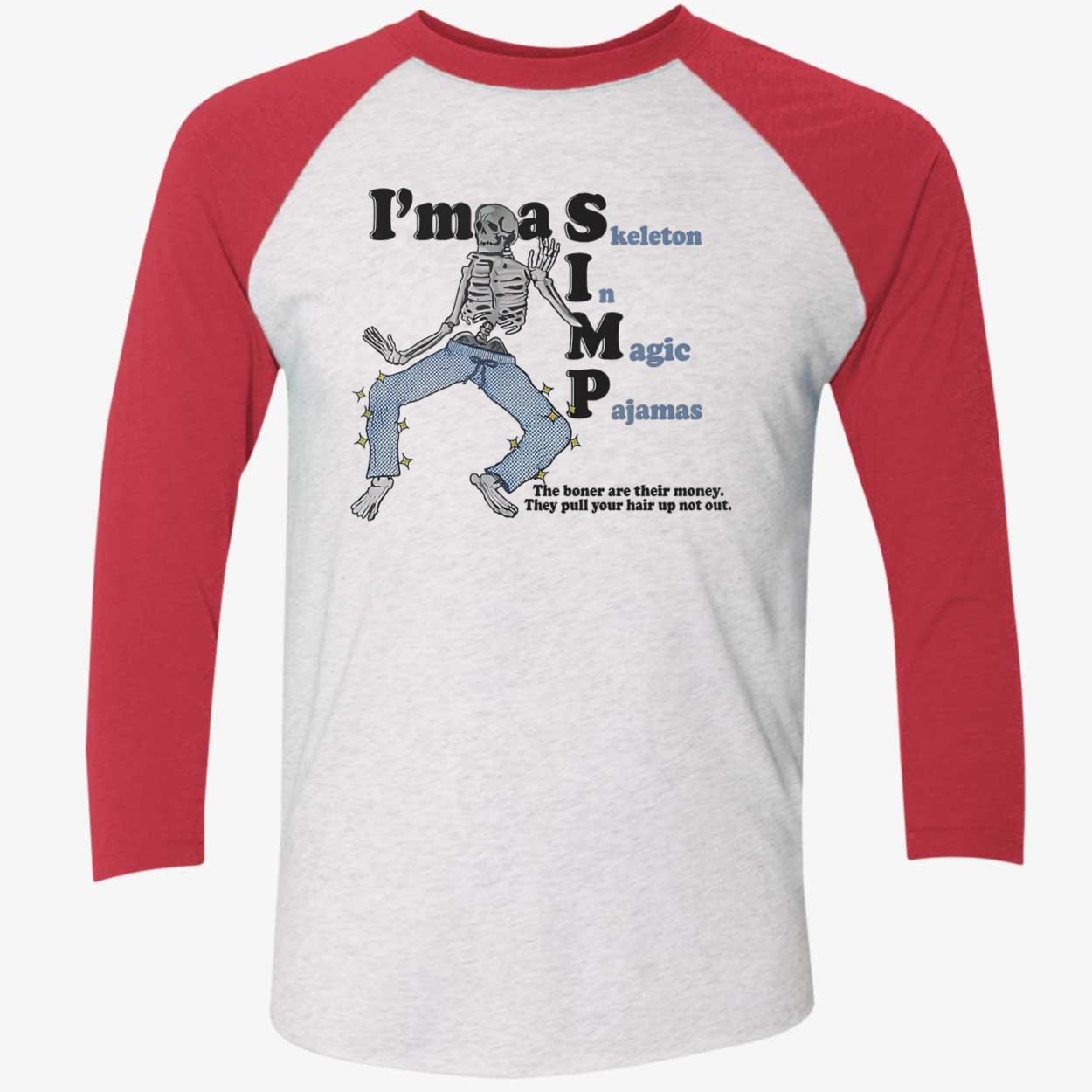 I’M A Simp Skeleton In Magic Pajamas Shirt I’M A Simp Skeleton In Magic Pajamas Shirt