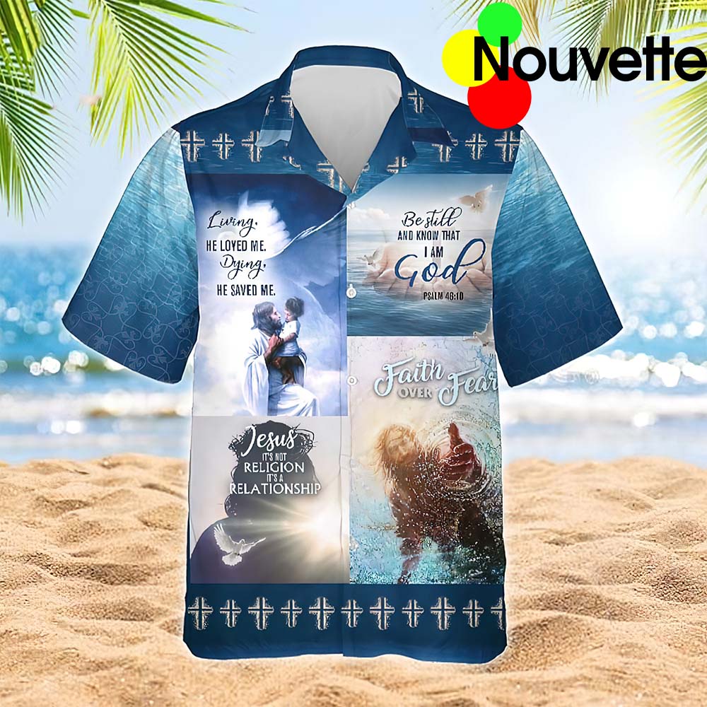 Jesus Saved Me Hawaiian Shirt