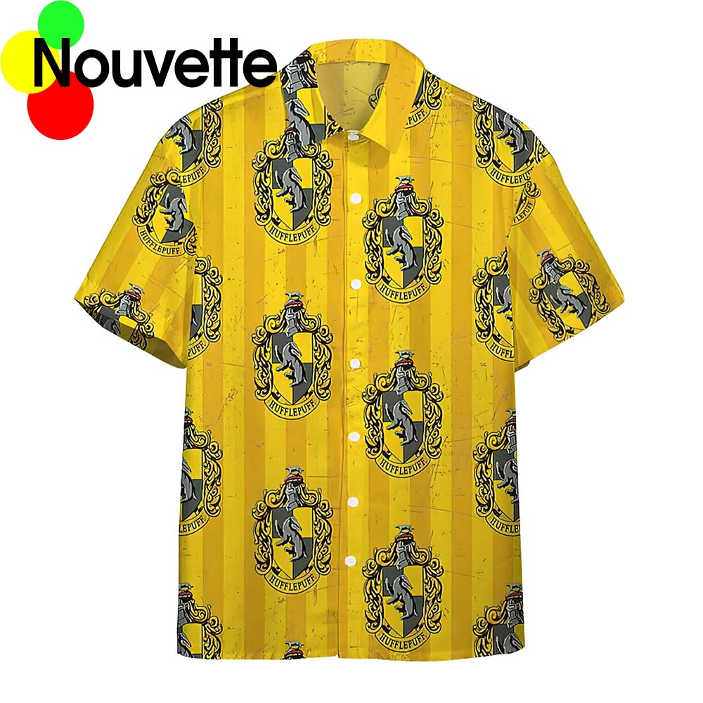 Hufflepuff Hawaiian Shirt