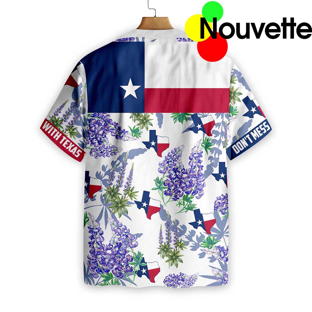 Bluebonnet Texas Hawaiian Shirt Bluebonnet Texas Hawaiian Shirt